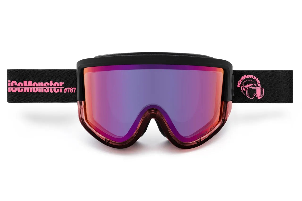 noir goggles iCeMonster #787 Electrochromic Goggle Fuchsia Noir