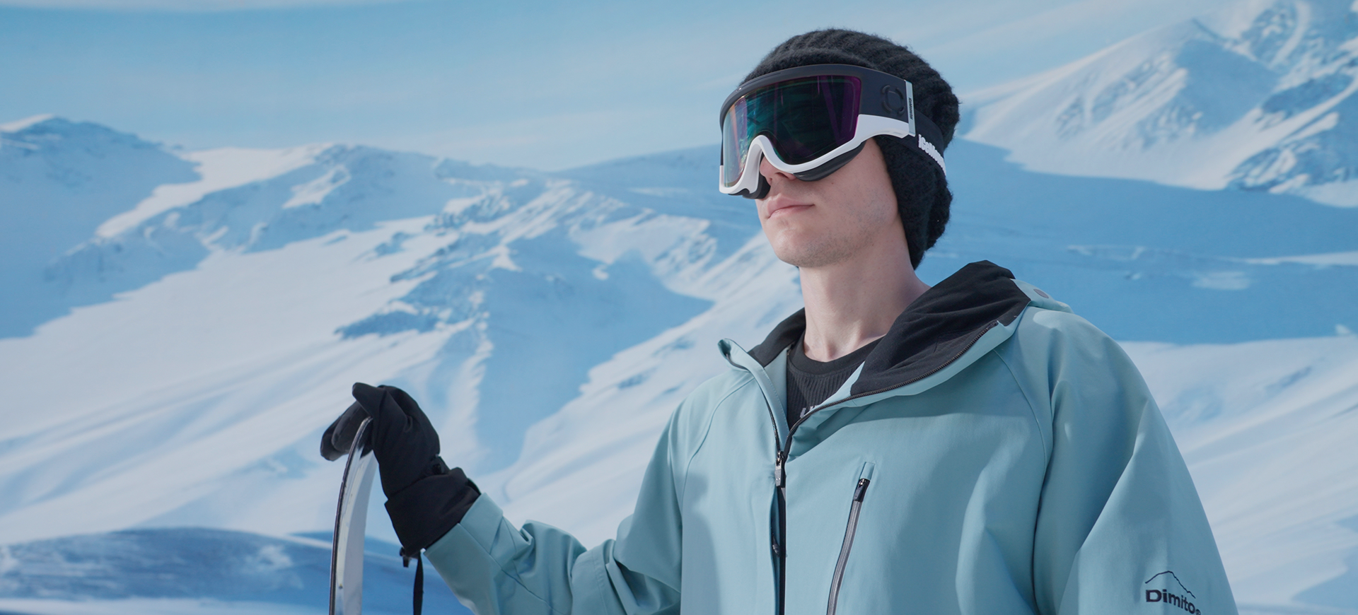 Ski Goggles: Active Vision Control, Command the light.